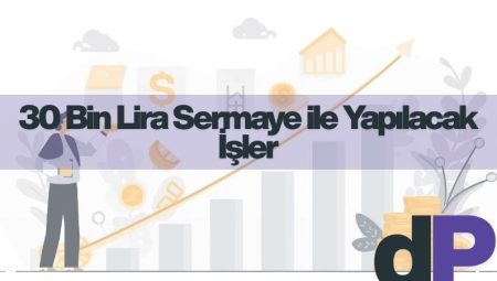 30 Bin Lira Sermaye ile Yapılacak İşler 8 30 Bin Lira Sermaye ile Yapılacak İşler